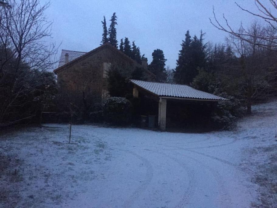 Grande Maison Familiale En Pierres Sud Ardeche Lalevade-dʼArdèche Extérieur photo